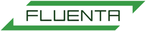 Логотип Fluenta